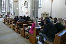 Feier der 1. Heiligen Kommunion in Sankt Crescentius (Foto: Karl-Franz Thiede)